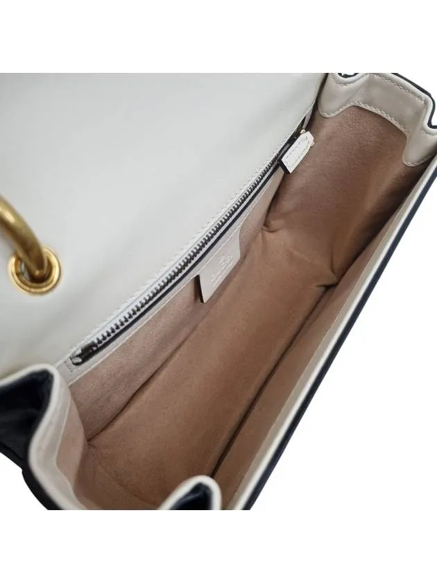 476542 Queen Margaret black white shoulder bag