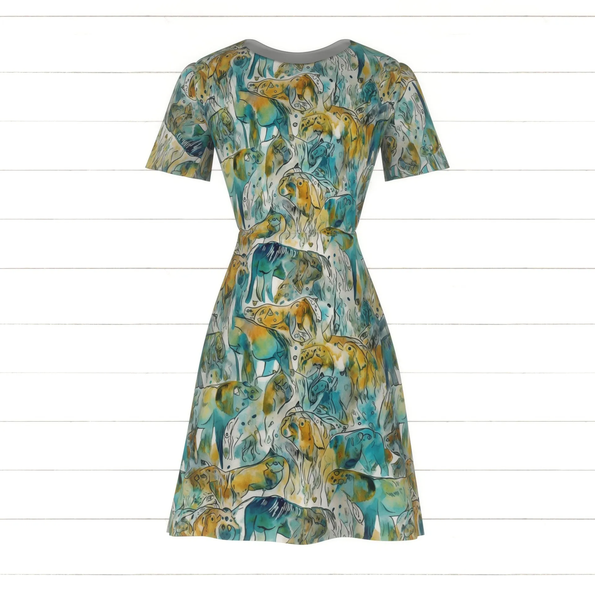 Abstracted Wild Animal Print