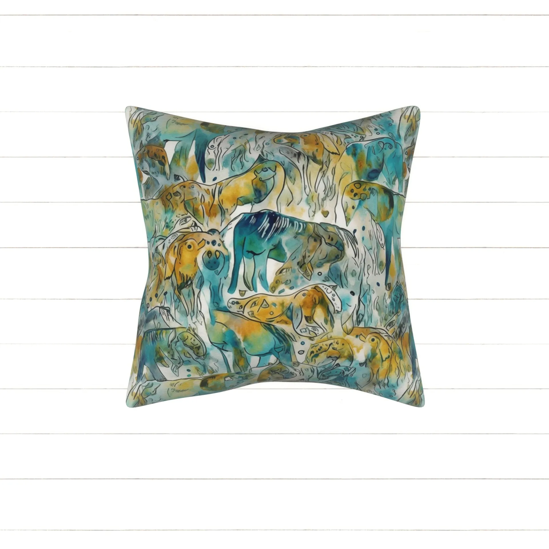 Abstracted Wild Animal Print