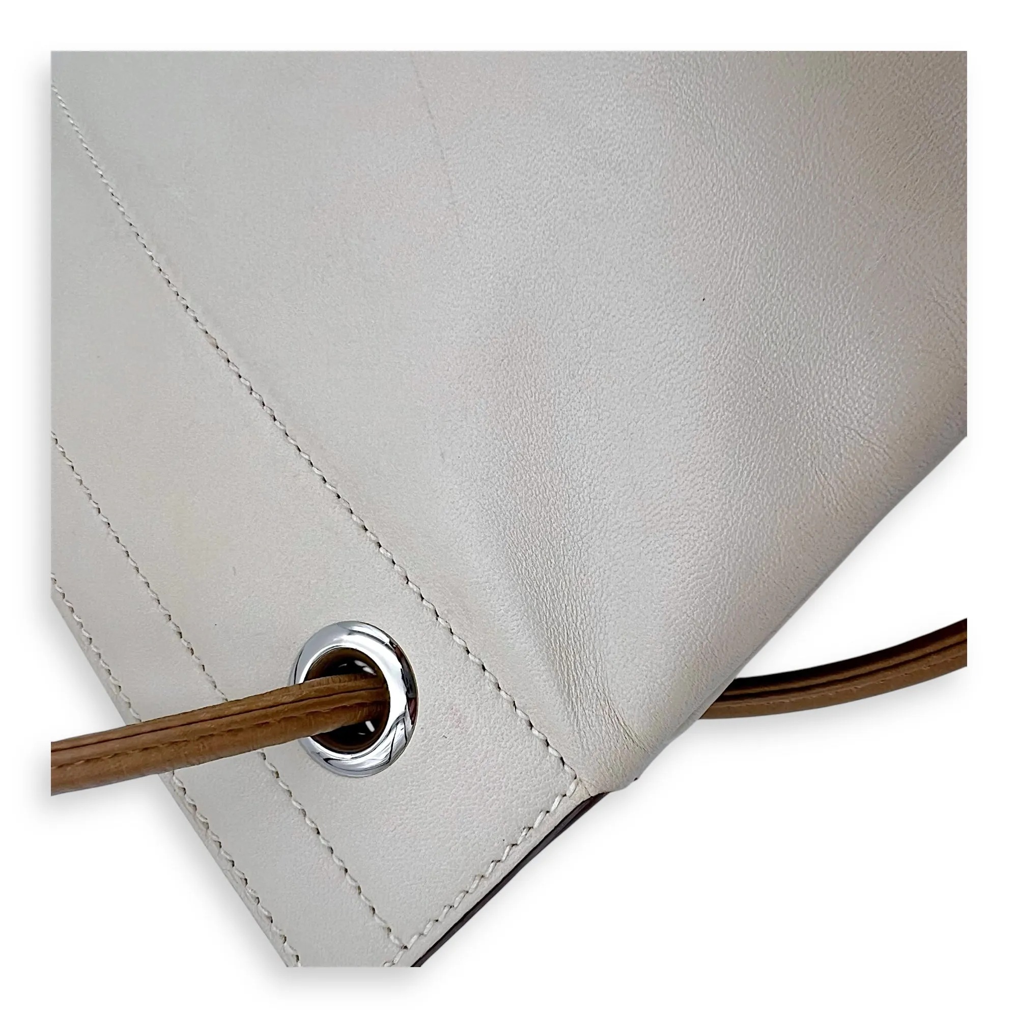 Aline Mini Neutral in Milo Lambskin Swift