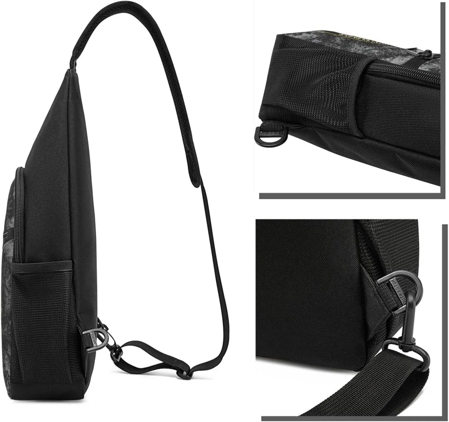 Army Signal Corps Veteran Sling Bag Crossbody Backpack Shoulder Casual Daypack Bags for Men