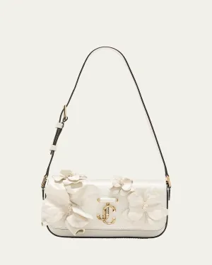 Avenue Mini Flower Leather Shoulder Bag