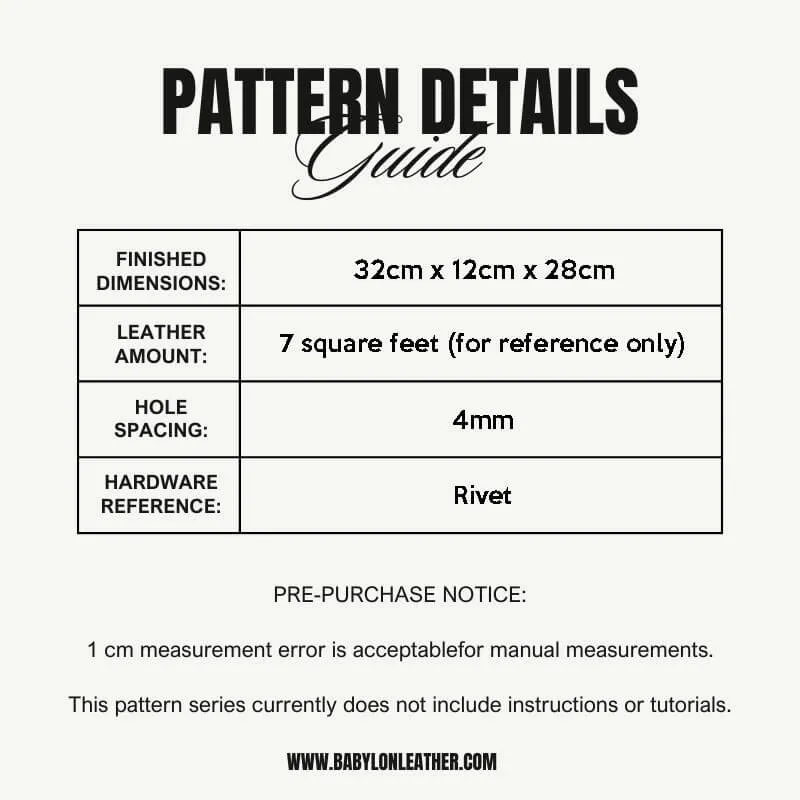 BABYLON™ Commuter Tote Bag Pattern AAB-659