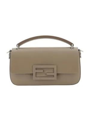 Baguette Phone Pouch Cross Bag Beige