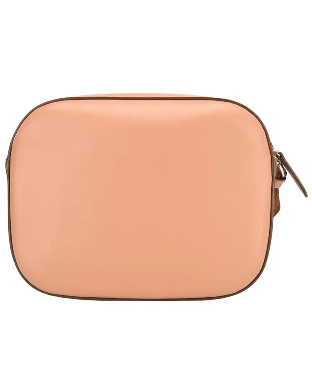 Camel Vegan Nappa Logo Mini Camera Bag