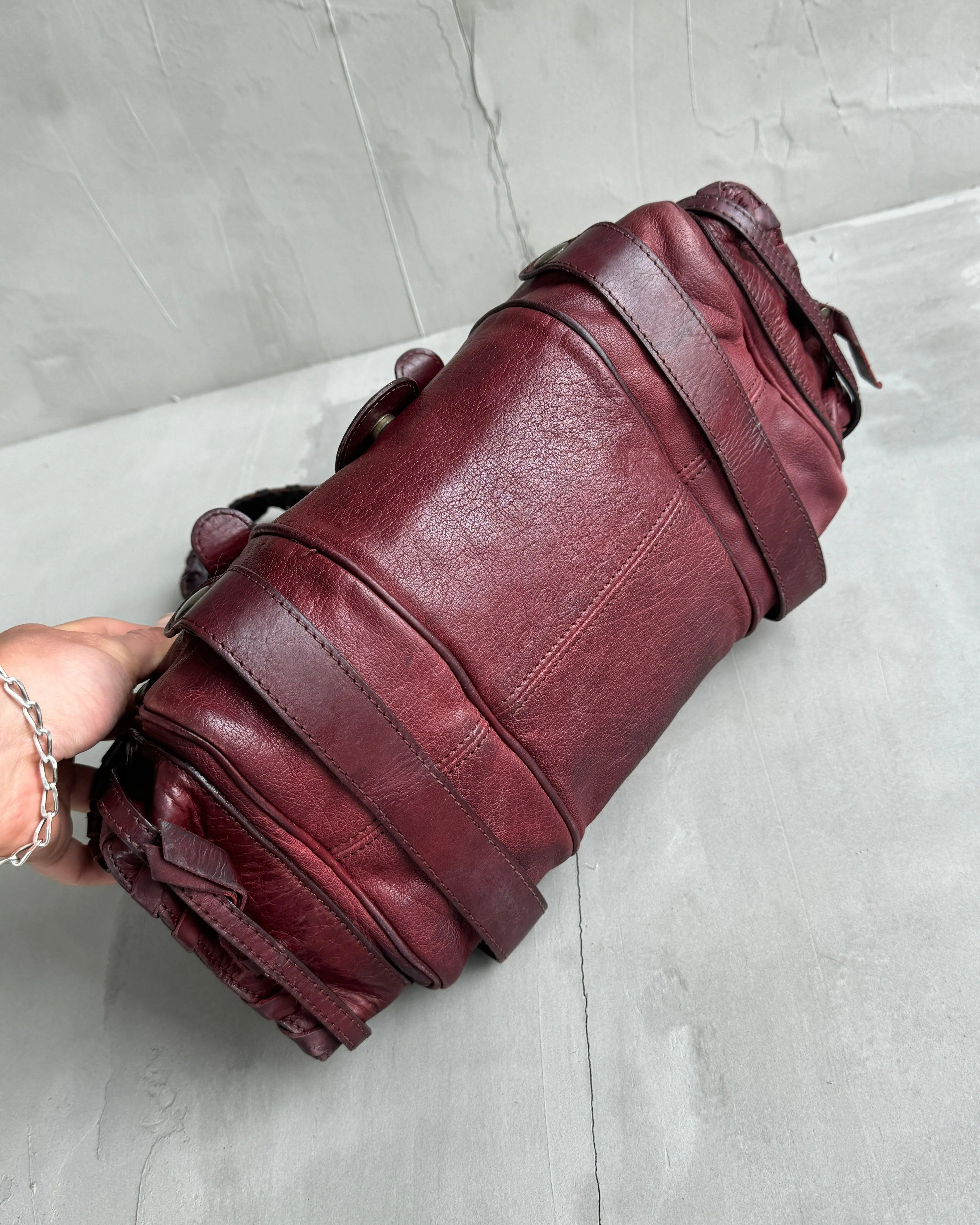 CHLOE BY PHOEBE PHILO FW04 RED SILVERADO BAG