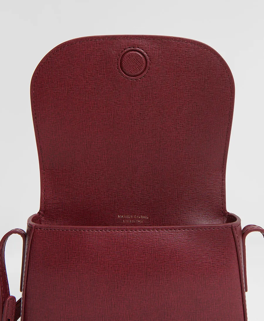 Classic Mini Crossbody - Claret