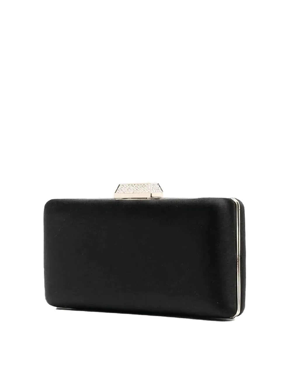 Clemmie Satin Bag in Black