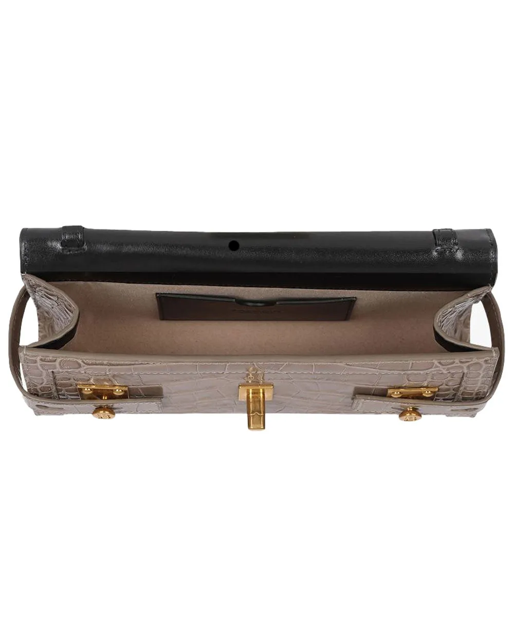 Crocodile B-Buzz 23 Clutch in Taupe