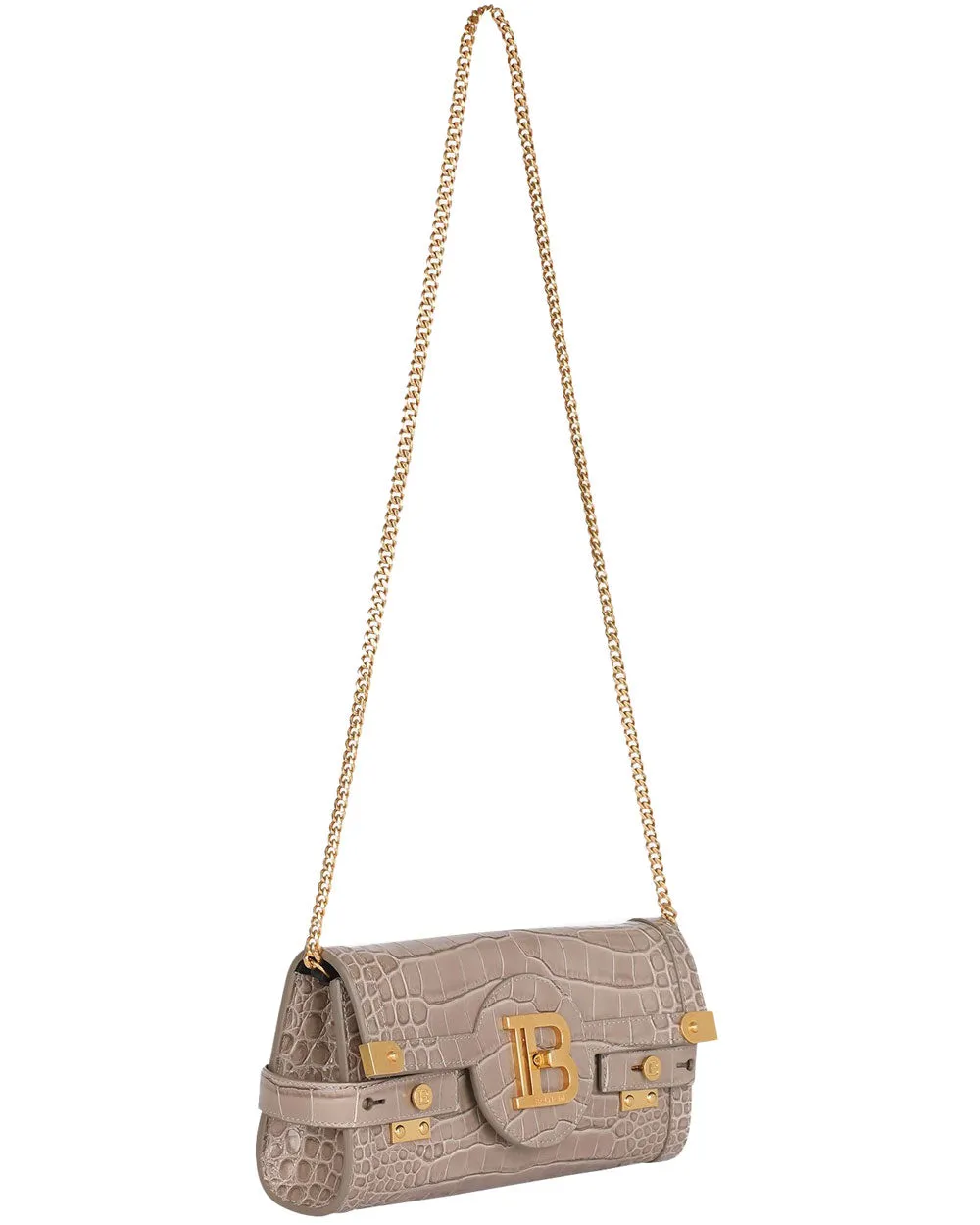 Crocodile B-Buzz 23 Clutch in Taupe