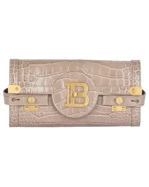 Crocodile B-Buzz 23 Clutch in Taupe