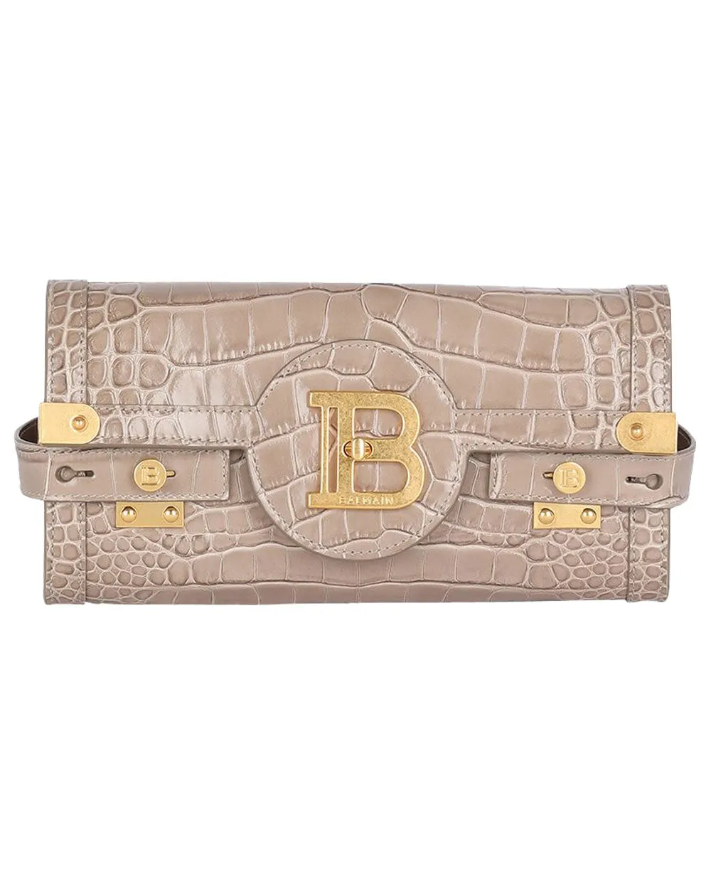 Crocodile B-Buzz 23 Clutch in Taupe
