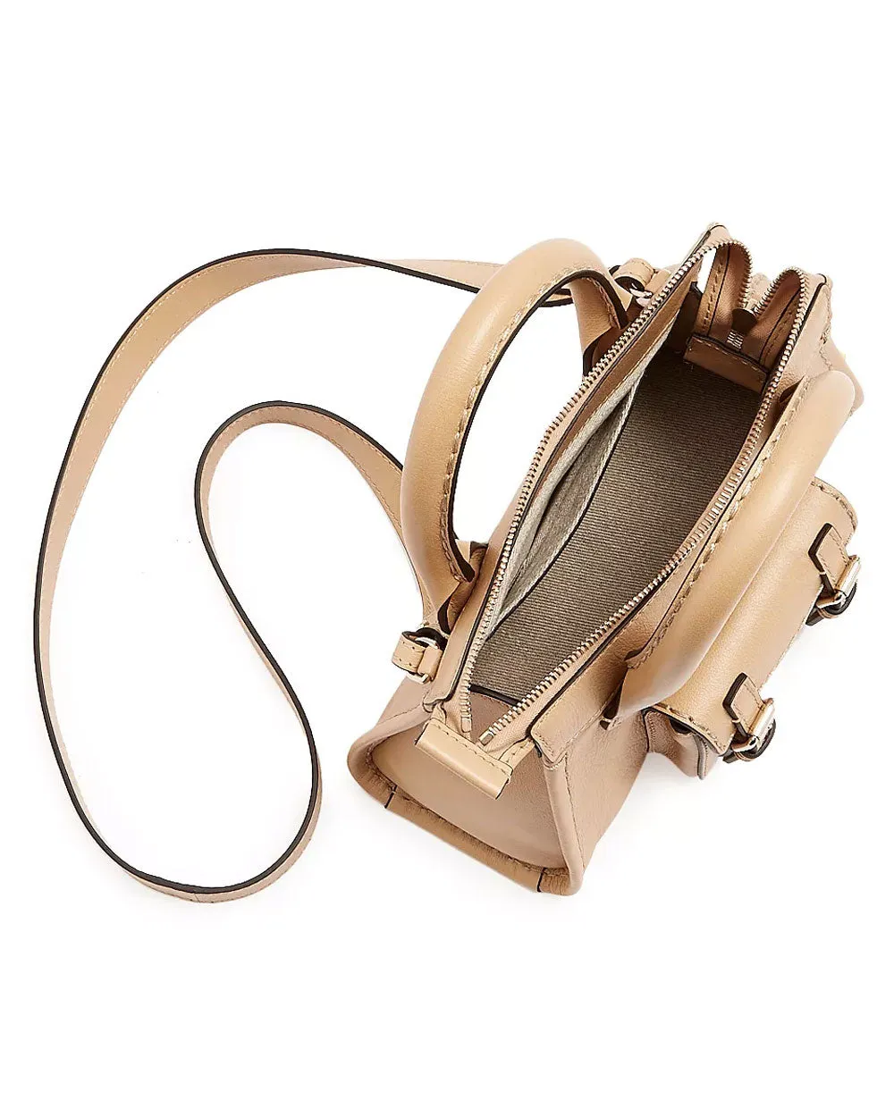 Edith Mini Bag in Soft Tan
