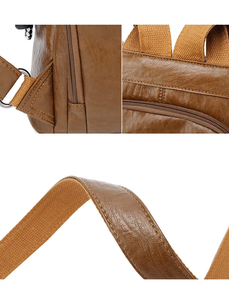 Fashion Multi-purpose Cute Bow Travel PU Backpacks