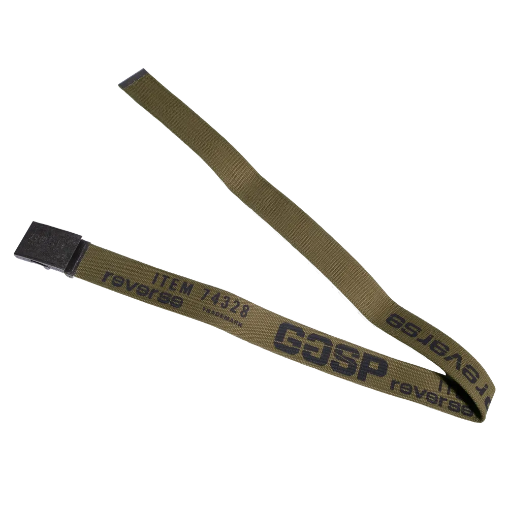 GASP VINTAGE BELT (Washed Khaki)