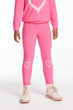Graffiti Heart Girls Pants