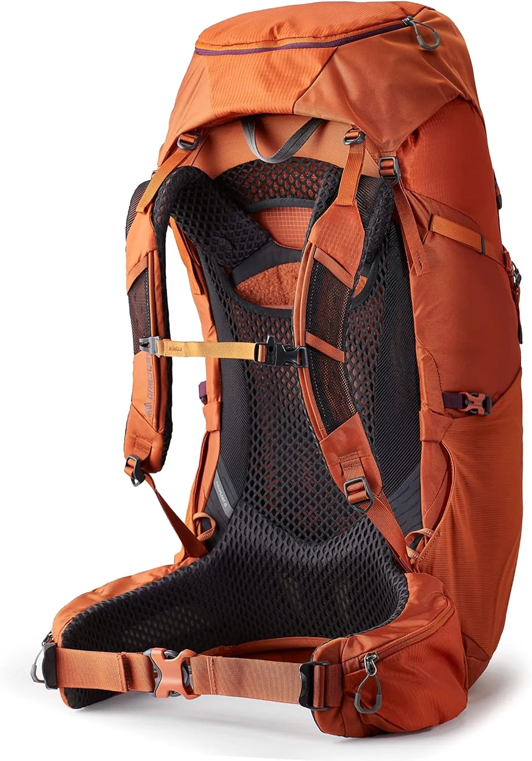 Gregory Jade 53L Women's Day Hiking Backpack, Ventilated Backpanel, Built-In Hydration Attachment for Bladder (Reservoir Not Included), Extra Small/Small, Moab Orange
