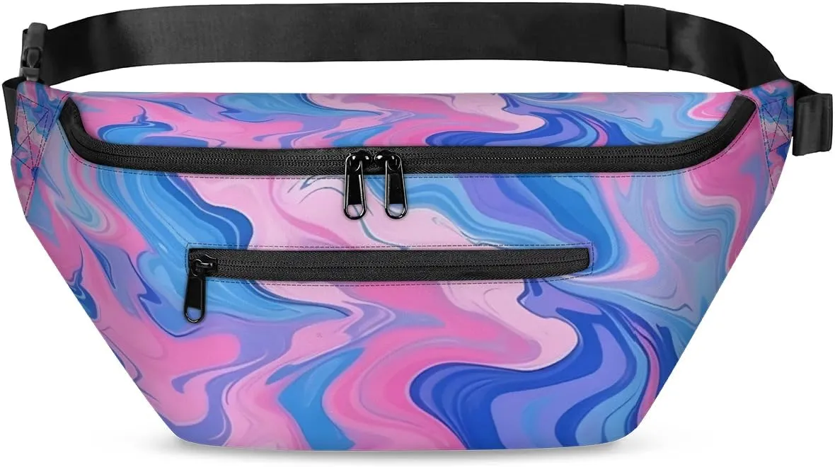 Irregular Texture Sling Bag Crossbody Backpack Chest Daypack for Women Sport Travel Hiking Casual Bag Multipurpose Waist Pack With Zipper Closure Adjustable Strap Shoulder Bag