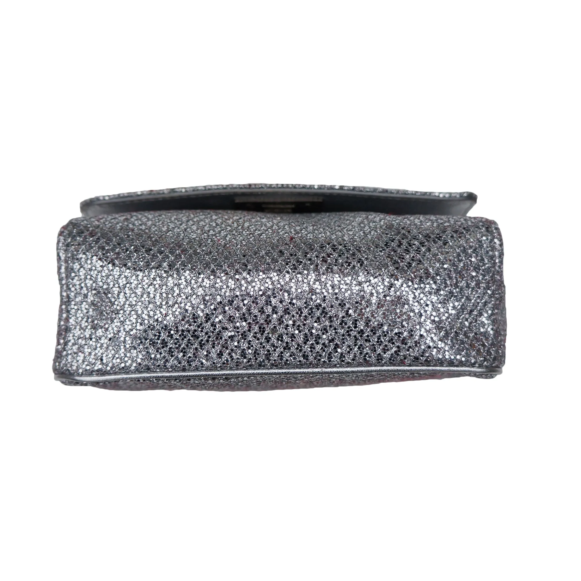 JIMMY CHOO RUBY GLITTER SHOULDER BAG