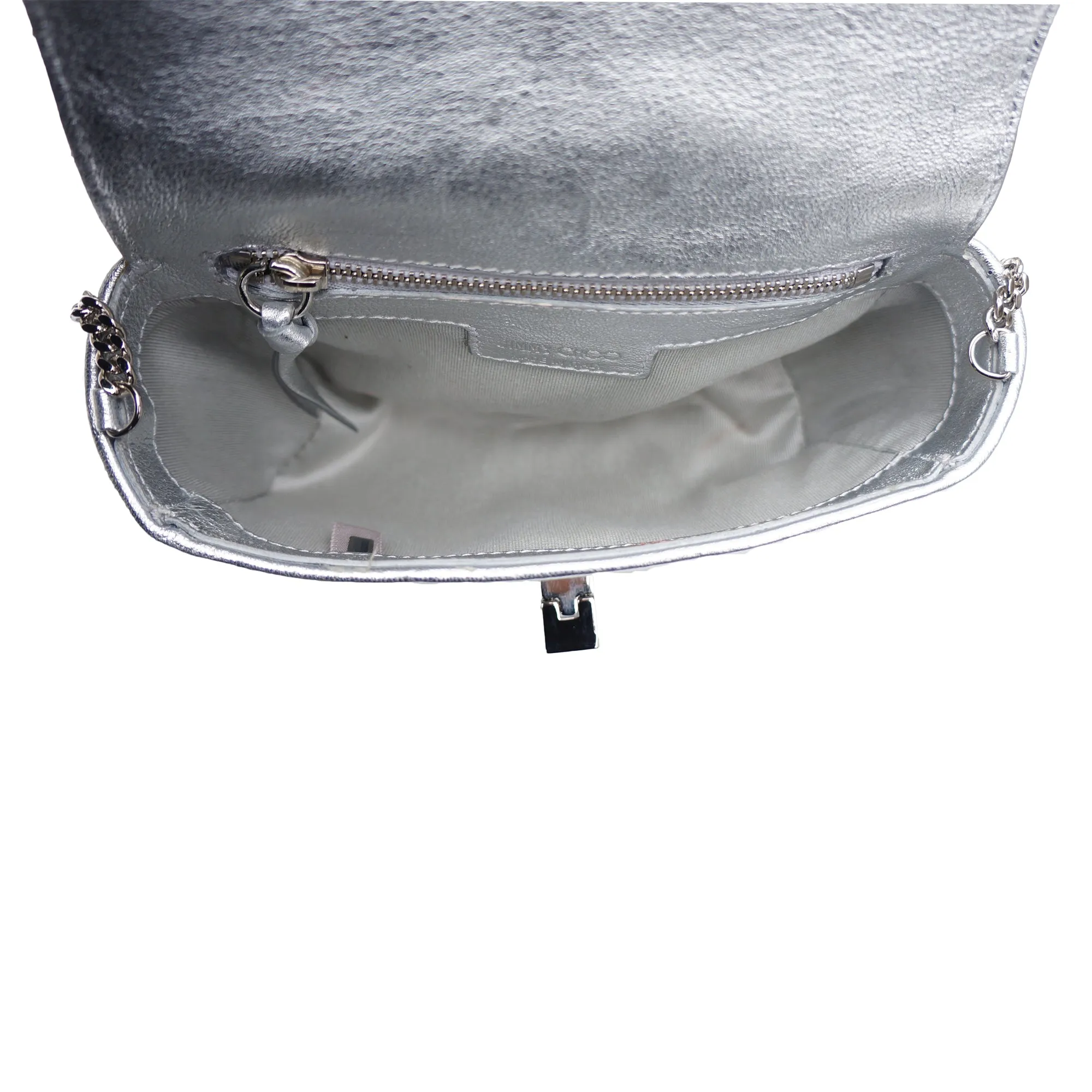 JIMMY CHOO RUBY GLITTER SHOULDER BAG