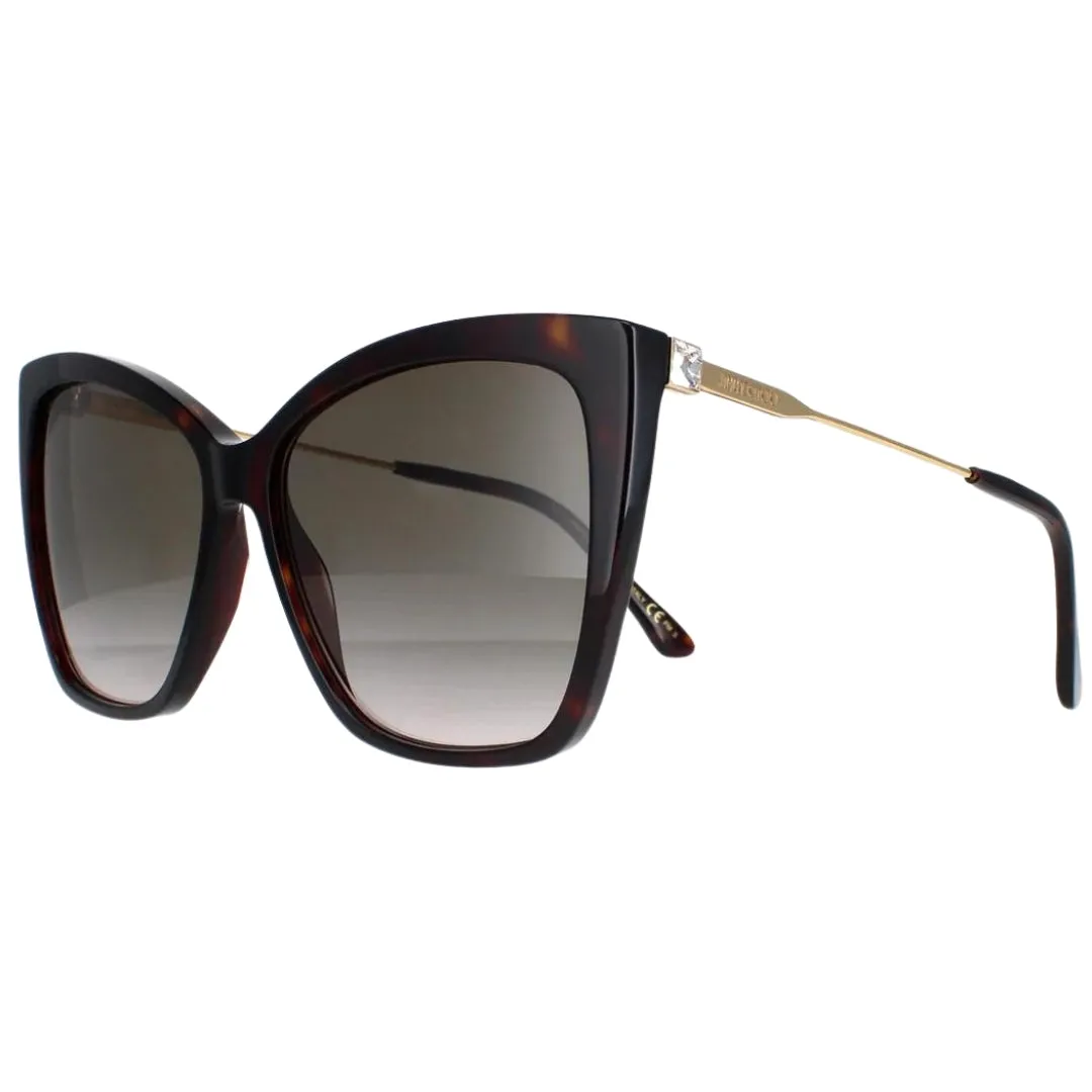 Jimmy Choo Seba 086 Ha Brown Sunglasses