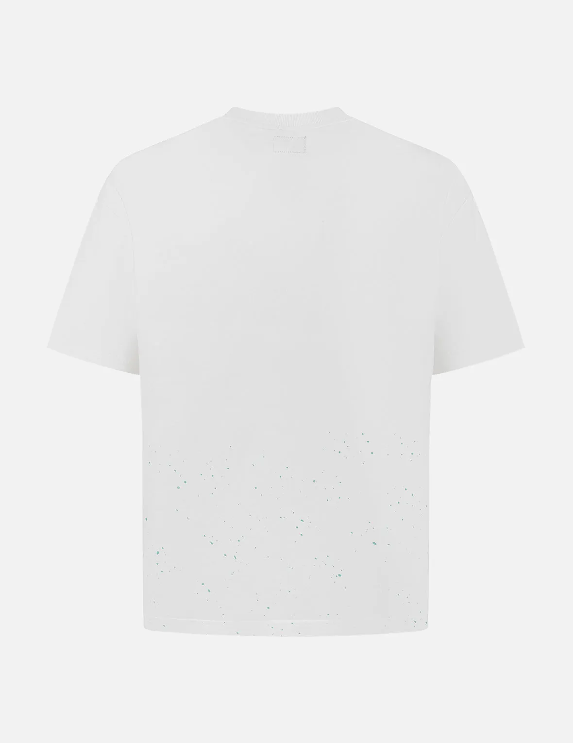 Logo and Seagull Print Relax Fit T-shirt