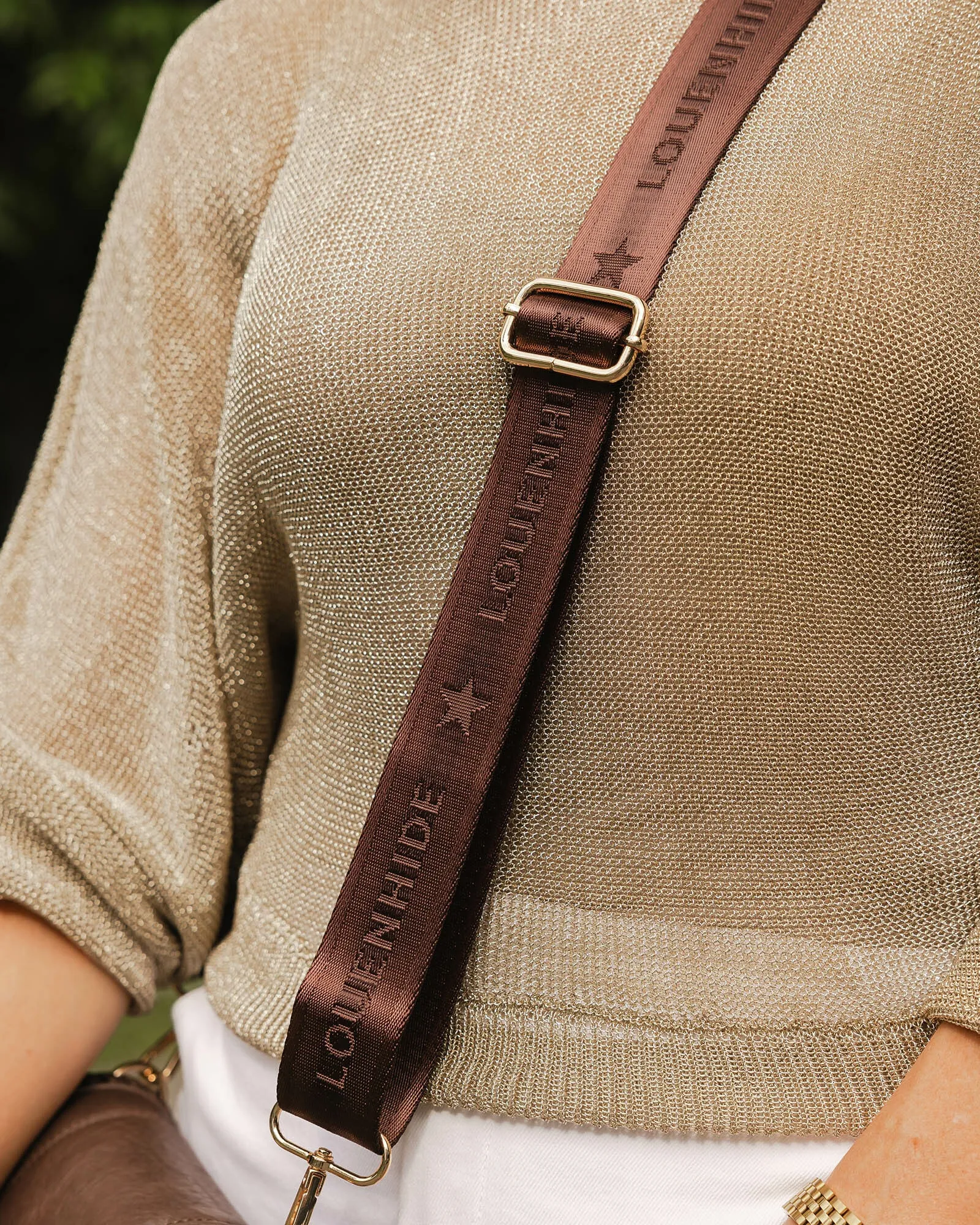Logo Bag Strap