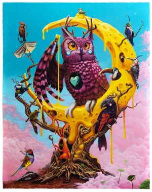 Luna Giclee Print by Dulk- Antonio Segura Donat
