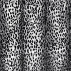 Luxe Cuddle® - Savanna Snow Black Yardage