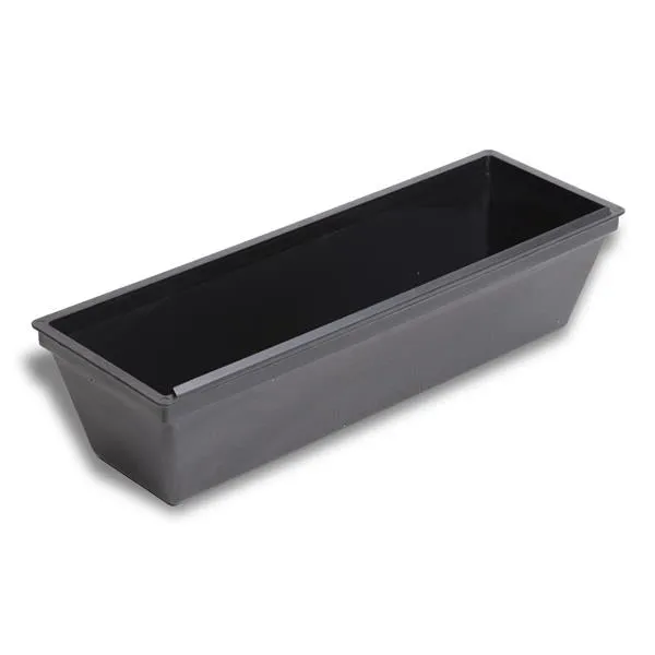 Marshalltown Handi-Pan Mud Pan With Built-In Wipe Blade, 14-1/4" Top, 12-1/8"