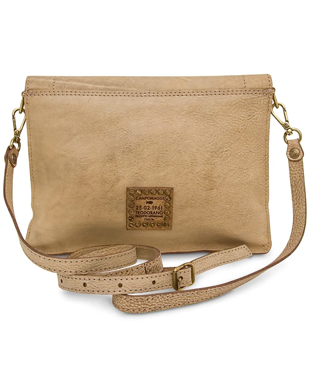 Medium Agnes Crossbody in Bone
