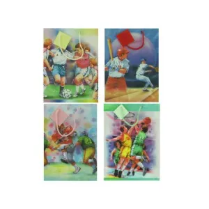 Medium Sports-Themed Gift Bag ( Case of 24 )