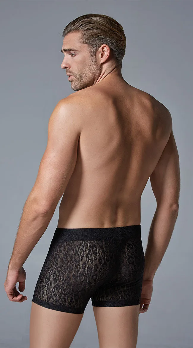 Men's Leopard Boxer