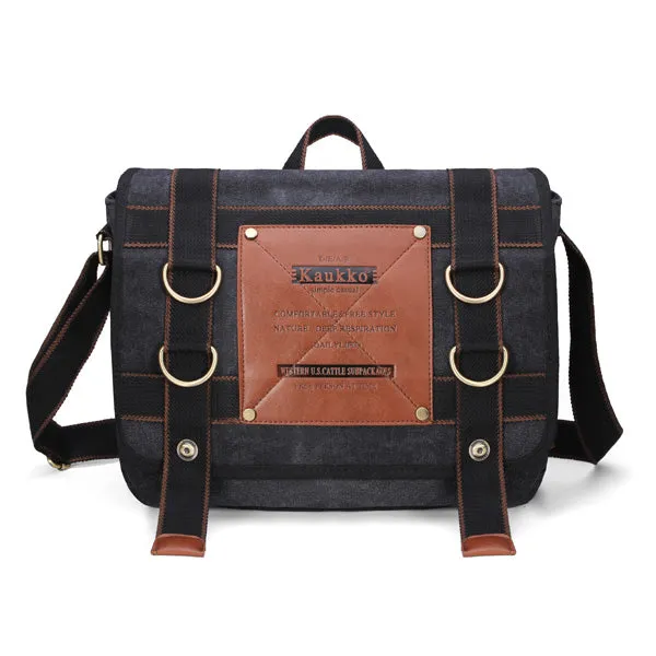 Men's Retro Style Canvas Travel Bag