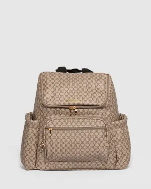Monogram Baby Bag Backpack