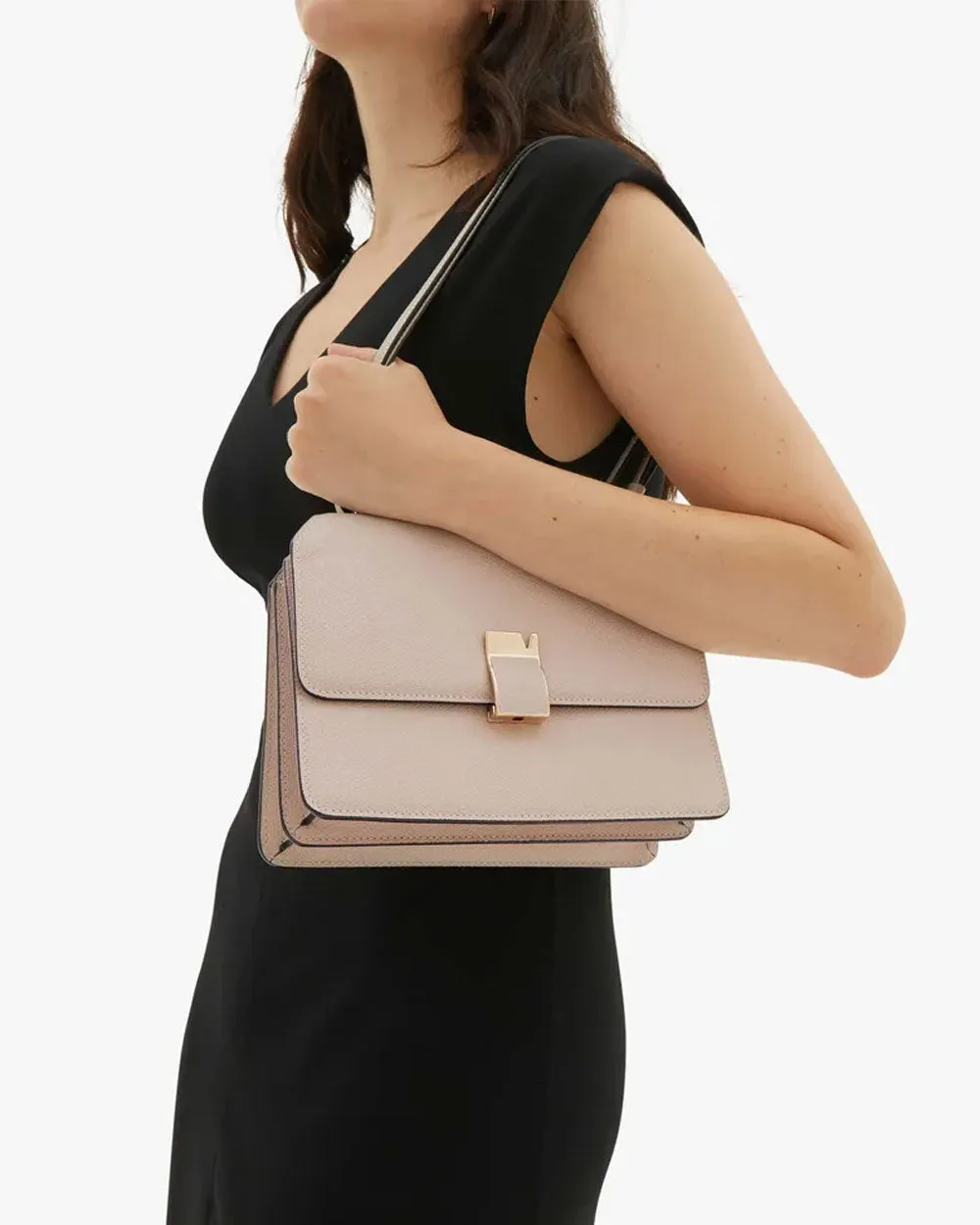 NoLo Medium Bag in Nude