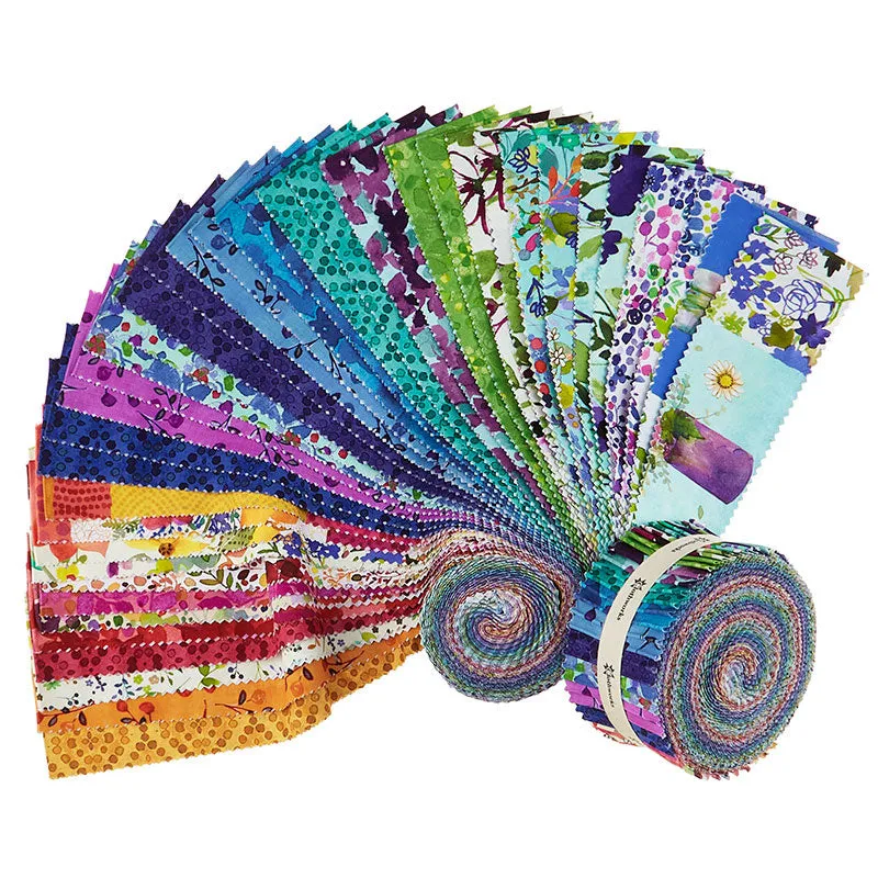 Painted Patchwork 2.5" Strips