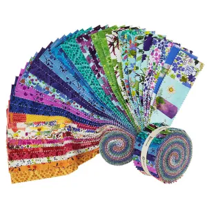 Painted Patchwork 2.5" Strips