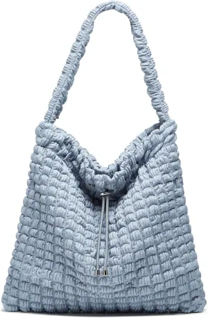 Purses for Women Vegan Leather Bag Bubble Purse Shoulder Bags Slouchy Crossbody Hobo Satchel Messenger