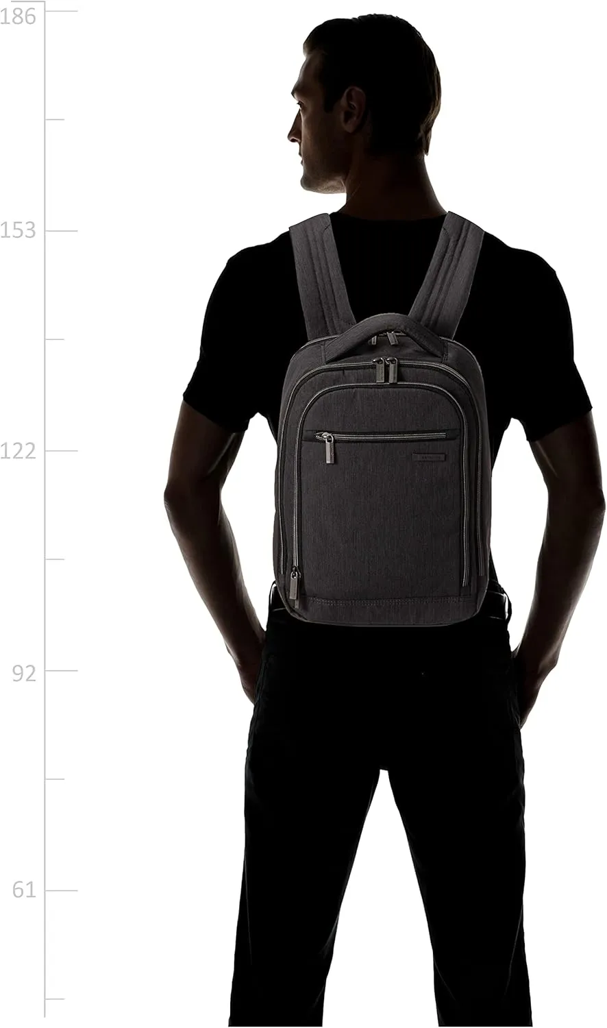 Samsonite Modern Utility Mini Laptop Backpack, Charcoal Heather, One Size