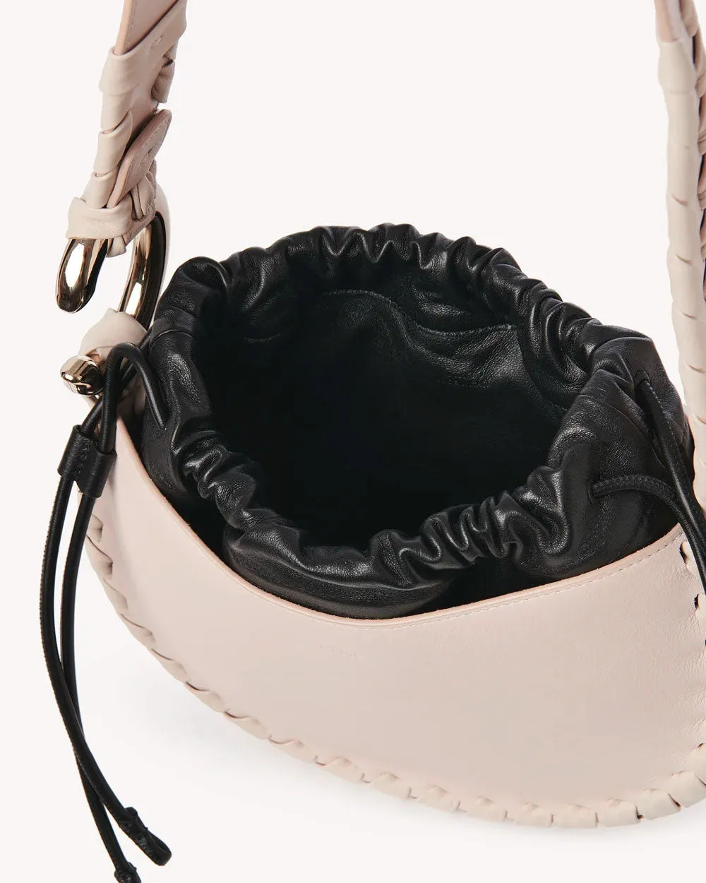 Small Mate Shoulder Bag in Nude