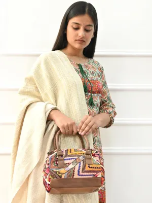 SPARKY - VINTAGE FABRIC PATCHWORK DUFFLE BAG