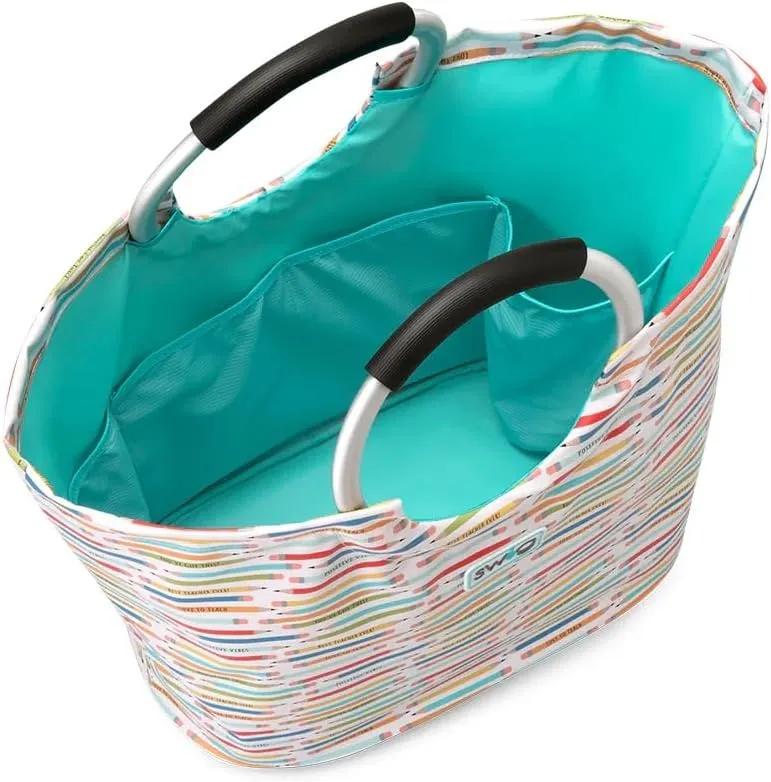 Swig Life Loopi Tote Bag, Large, Lightweight, Waterproof Beach and Utility Bag