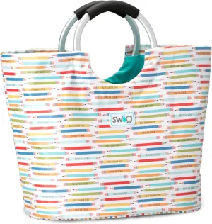 Swig Life Loopi Tote Bag, Large, Lightweight, Waterproof Beach and Utility Bag