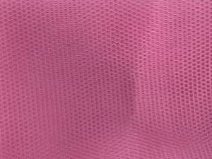 Taffy Pink Plain Net Fabric (Wholesale)