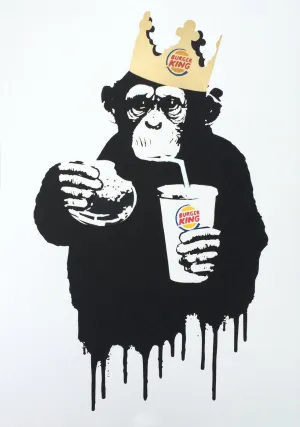 Thirsty Burger King - Banksy