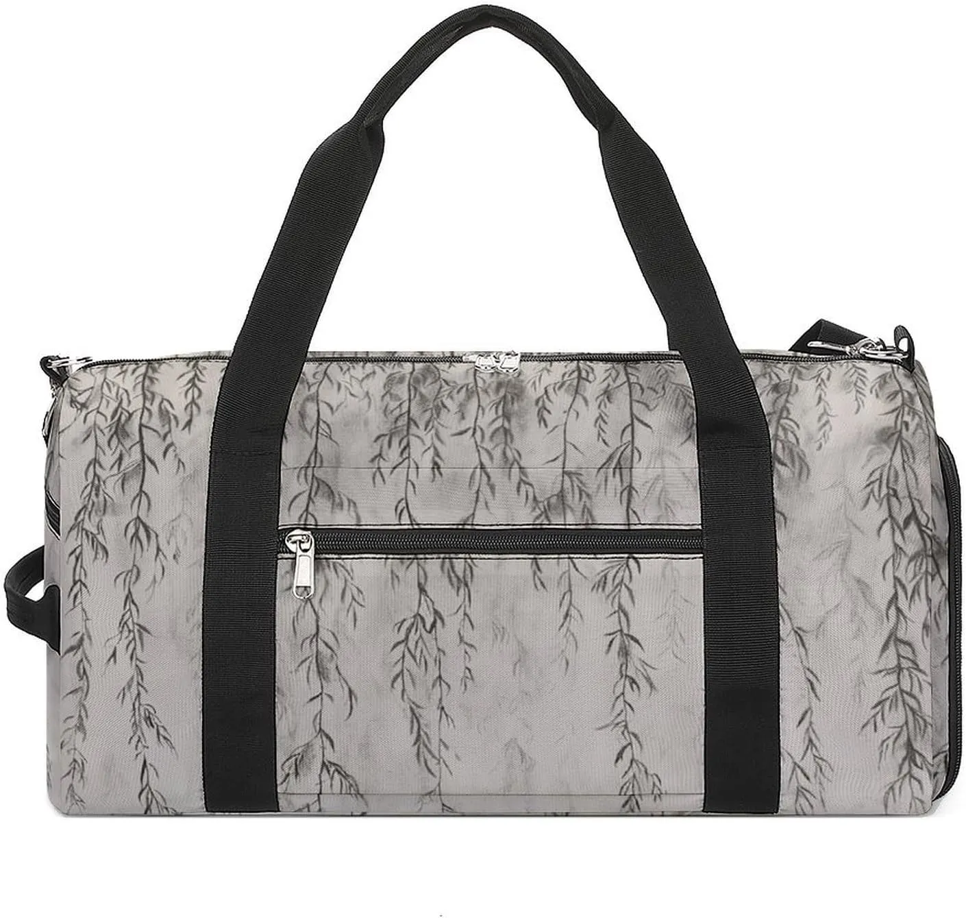 Willow Branch Drawing Gym Bag for Men Women Water Resistant Duffle Bag Travel Lightweight Bag for Travel Sports