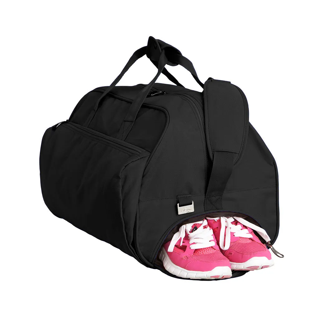 Woodcrest State College Sports Bag MEDIUM - Black