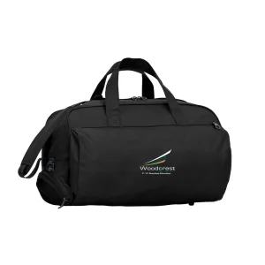 Woodcrest State College Sports Bag MEDIUM - Black
