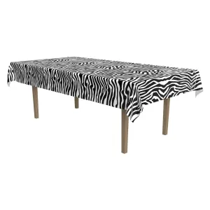 Zebra Print Tablecloth